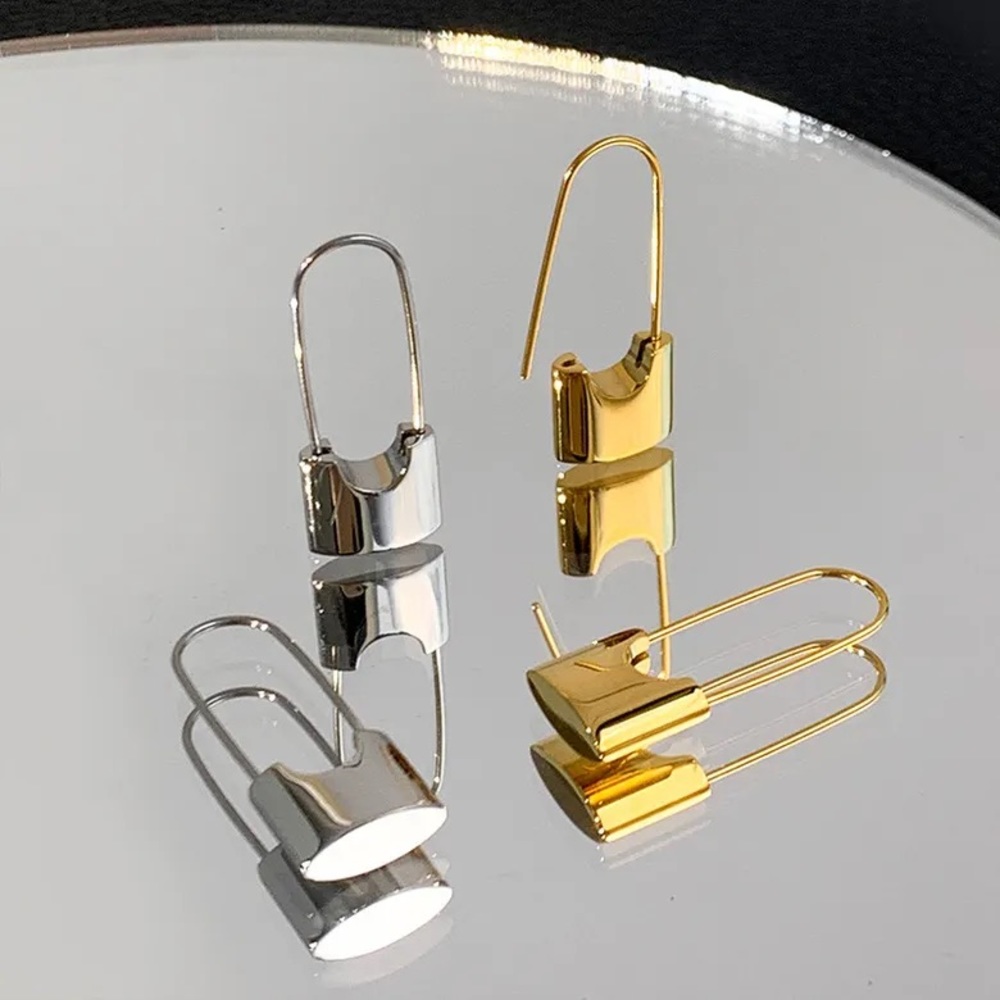 Stainless steel Earrings (1 pair)